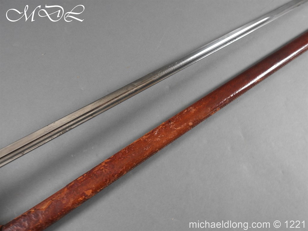 Deccan Horse Presentation 1912 Sword by Wilkinson - Image 28