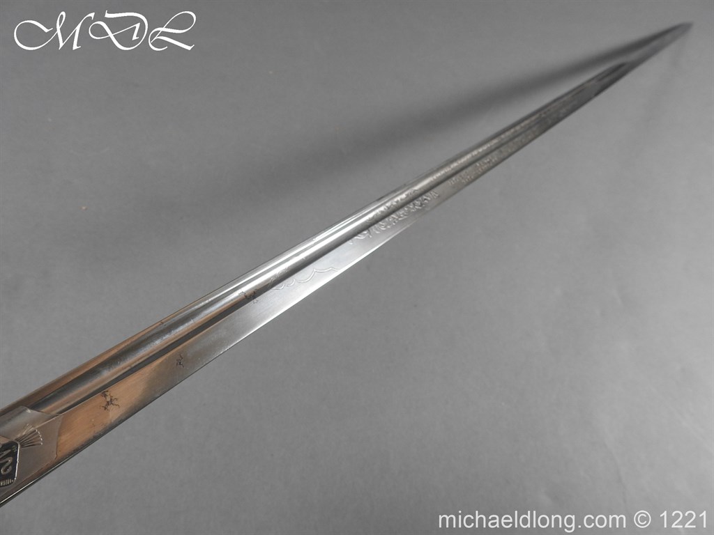 Deccan Horse Presentation 1912 Sword by Wilkinson - Image 19