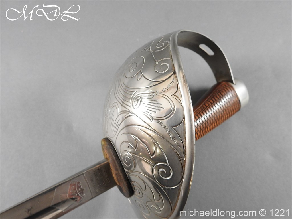Deccan Horse Presentation 1912 Sword by Wilkinson - Image 15
