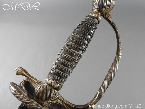 English Silver Hilted Small Sword c 1780 - Image 14