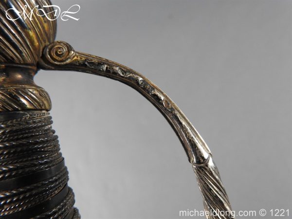 English Silver Hilted Small Sword c 1780 - Image 17