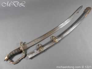 English Officer’s Sword c 1790