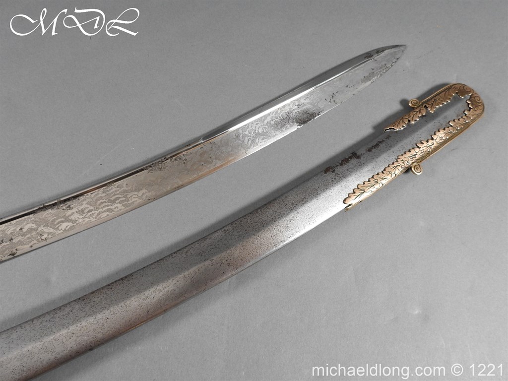 English Officer’s Sword c 1790 - Image 28