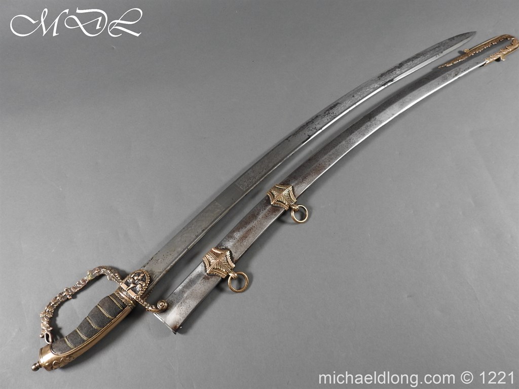 English Officer’s Sword c 1790 - Image 27