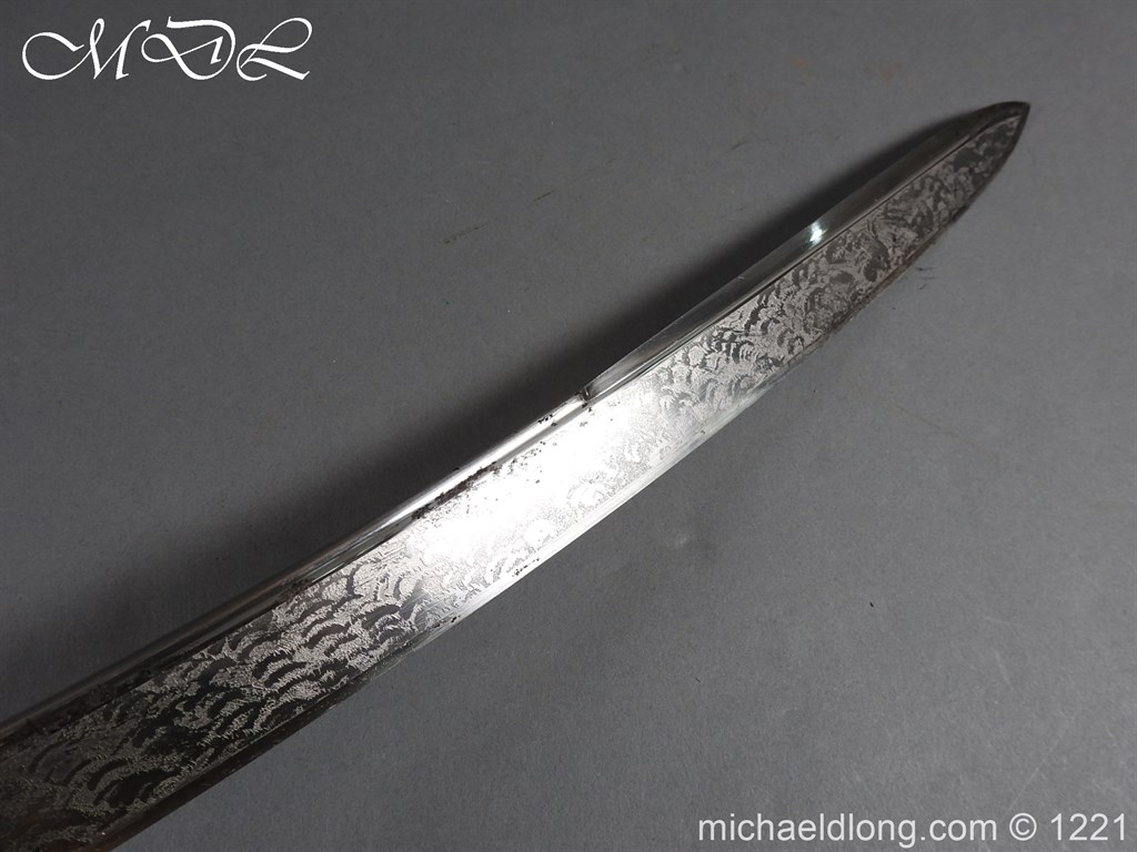 English Officer’s Sword c 1790 - Image 12