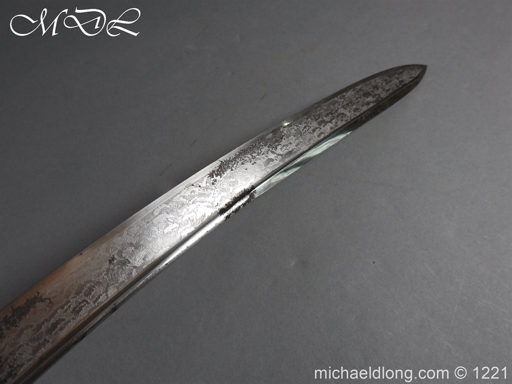 English Officer’s Sword c 1790 - Image 16