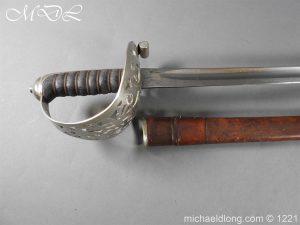 michaeldlong.com 23913 300x225 Household Cavalry 1892 NCO’s Sword with Etched Blade