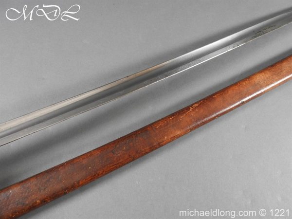 michaeldlong.com 23914 600x450 Household Cavalry 1892 NCO’s Sword with Etched Blade