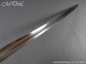 michaeldlong.com 23923 300x225 Household Cavalry 1892 NCO’s Sword with Etched Blade
