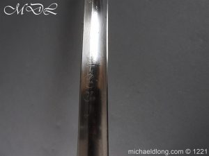 michaeldlong.com 23931 300x225 Household Cavalry 1892 NCO’s Sword with Etched Blade