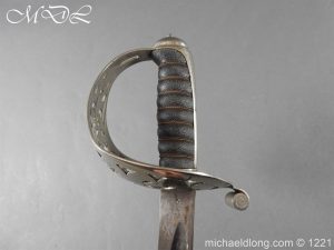 michaeldlong.com 23933 300x225 Household Cavalry 1892 NCO’s Sword with Etched Blade