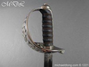 michaeldlong.com 23940 300x225 Household Cavalry 1892 NCO’s Sword with Etched Blade