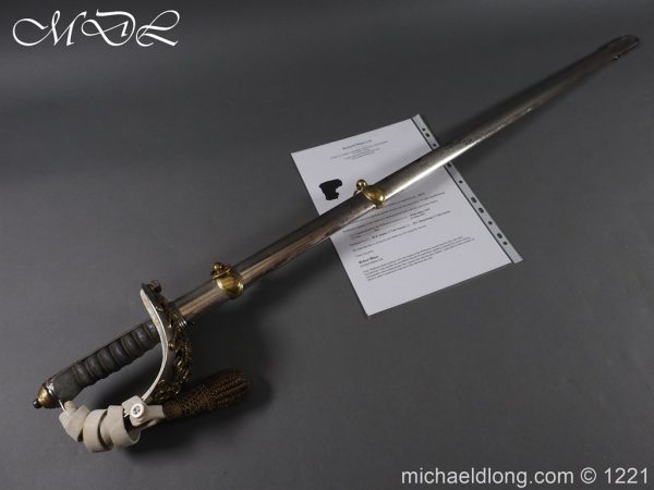 michaeldlong.com 23977 600x450 1st Life Guards Officer’s Sword by Wilkinson