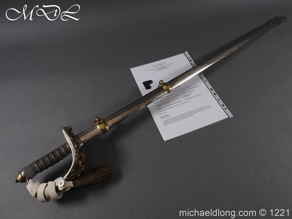 1st Life Guards Officer’s Sword by Wilkinson - Image 3