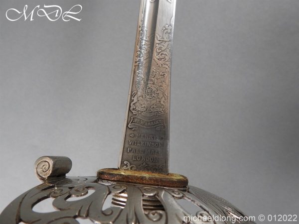 michaeldlong.com 24158 600x450 Cavalry Officer’s Sword Variation 1887 – 1912 by Wilkinson