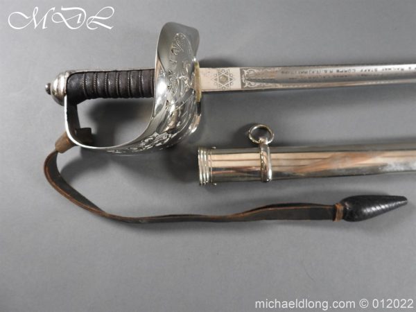 michaeldlong.com 24293 600x450 Engineer and Railway Presentation 1897 Officer’s Sword