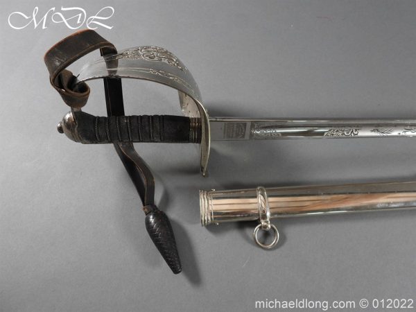 michaeldlong.com 24297 600x450 Engineer and Railway Presentation 1897 Officer’s Sword