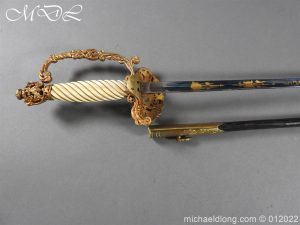 michaeldlong.com 24482 300x225 British Blue and Gilt Victorian Court Sword