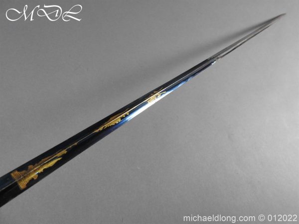 michaeldlong.com 24488 600x450 British Blue and Gilt Victorian Court Sword