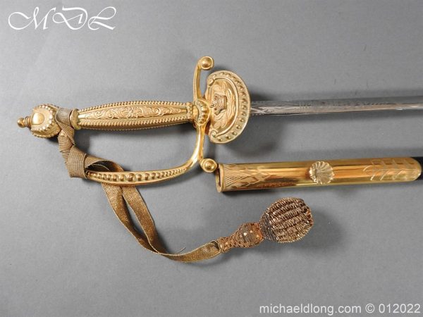 Victorian Court Dress Sword and Knot - Image 2