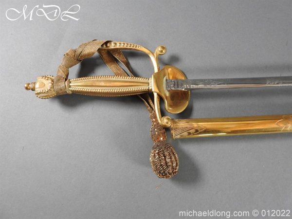 Victorian Court Dress Sword and Knot - Image 25