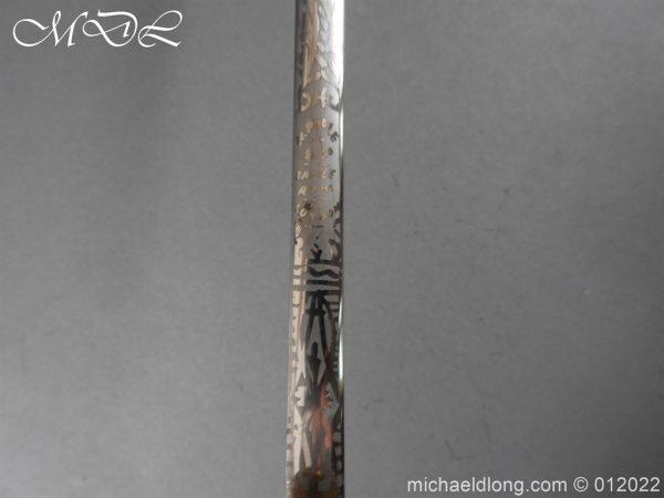 Victorian Court Dress Sword and Knot - Image 12