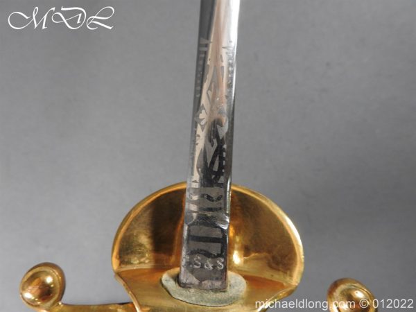 Victorian Court Dress Sword and Knot - Image 16