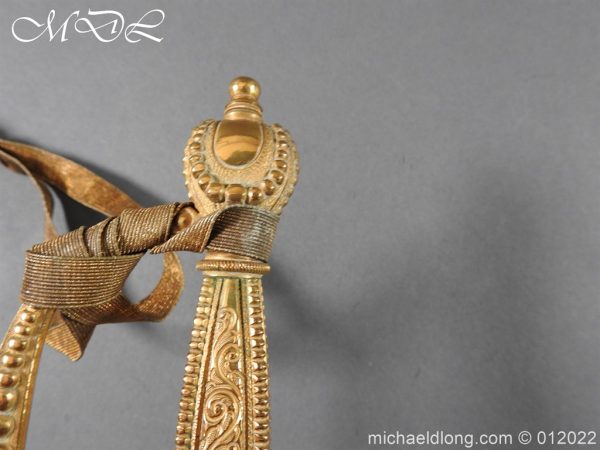 Victorian Court Dress Sword and Knot - Image 8