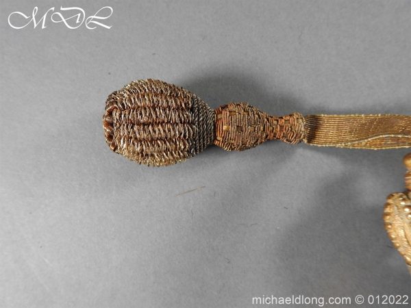 Victorian Court Dress Sword and Knot - Image 5