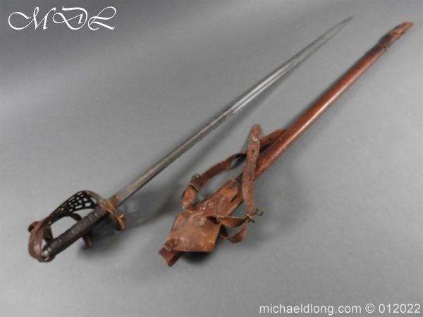 Inniskilling WW1 6th Dragoon Heavy Cavalry Sword by Wilkinson Sword - Image 6