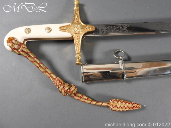 General Officer’s ER 2 Mameluke Sword - Image 2