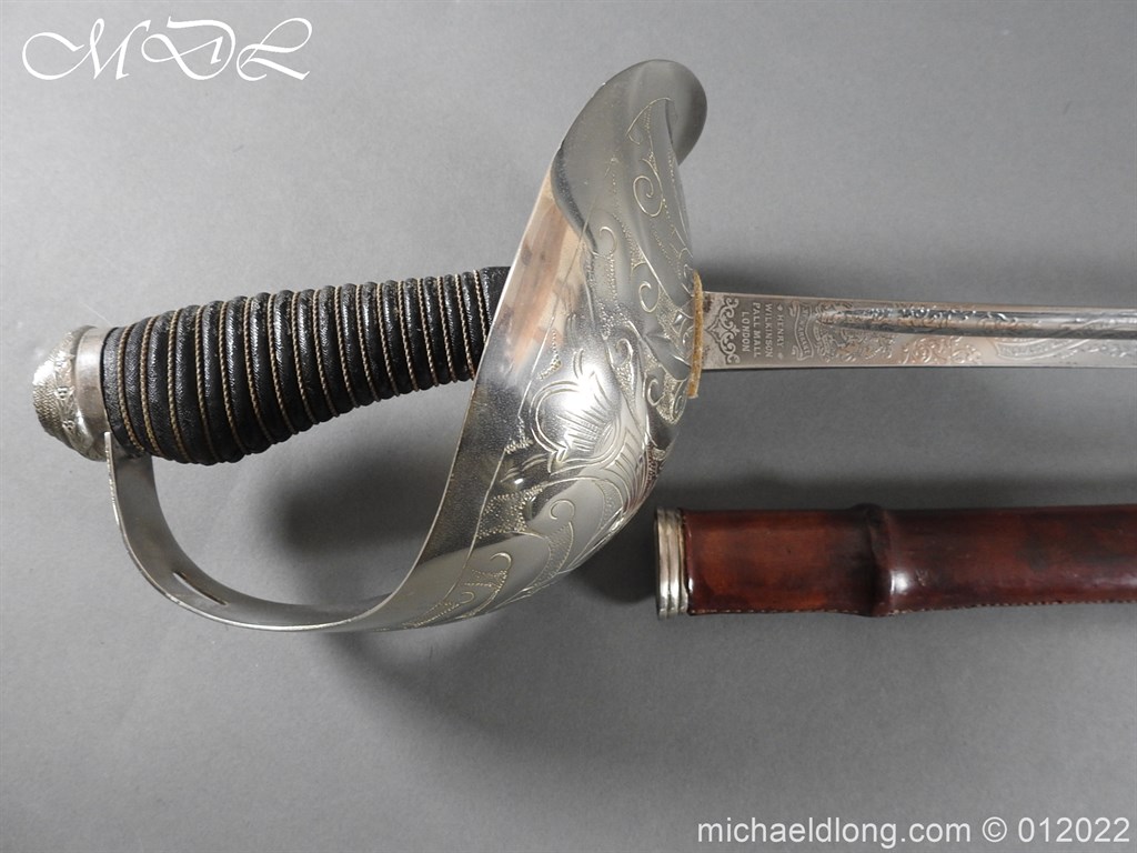 6th Dragoons Guards 1912 Officer’s Cavalry Sword by Wilkinson - Image 2