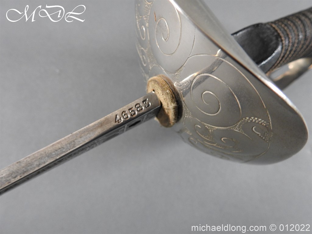 6th Dragoons Guards 1912 Officer’s Cavalry Sword by Wilkinson - Image 12