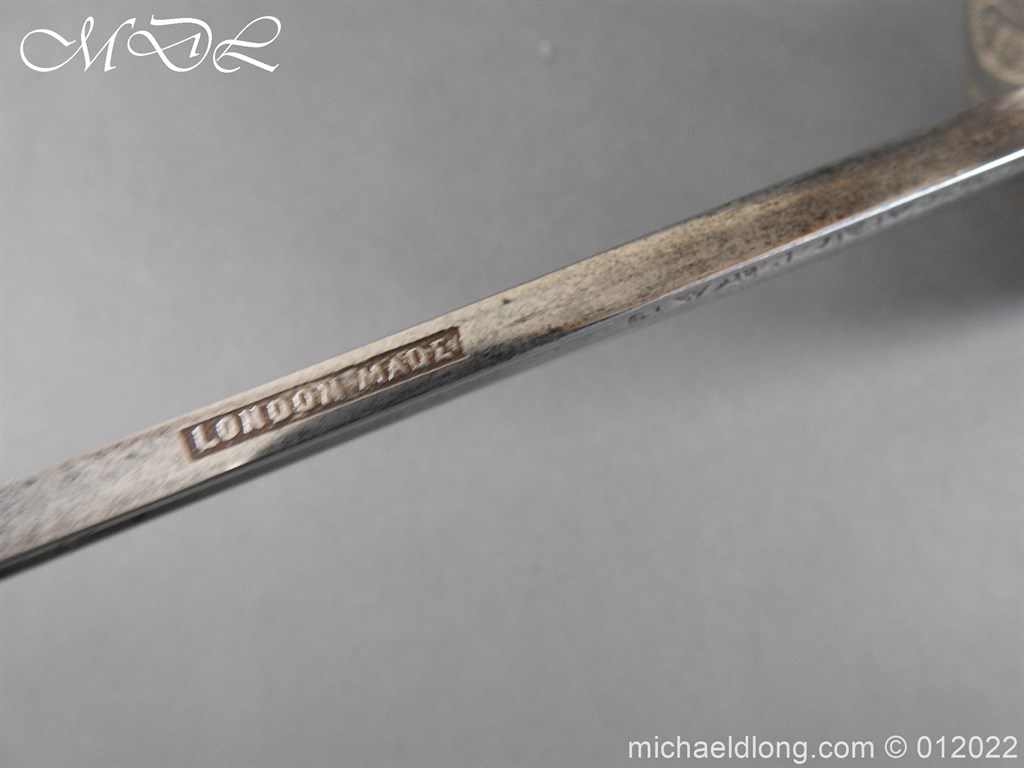 6th Dragoons Guards 1912 Officer’s Cavalry Sword by Wilkinson - Image 11