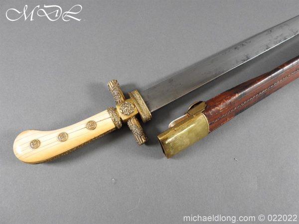 Austrian 19th Century Hunting Cutlass - Image 19