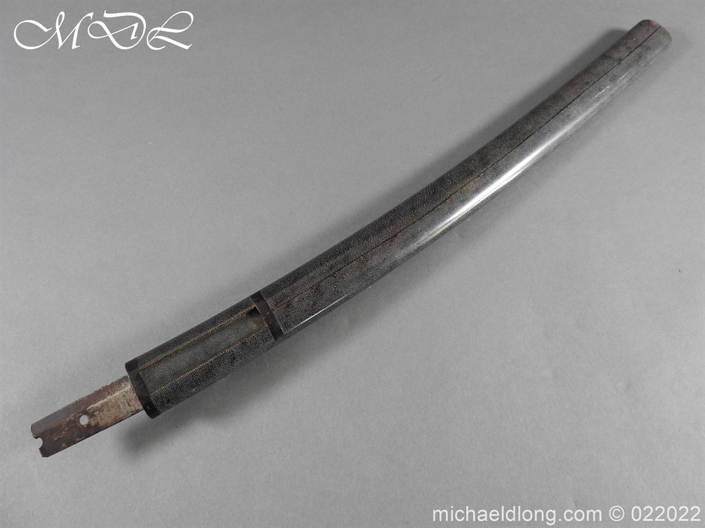 Japanese Wakizashi Blade and Scabbard - Image 3