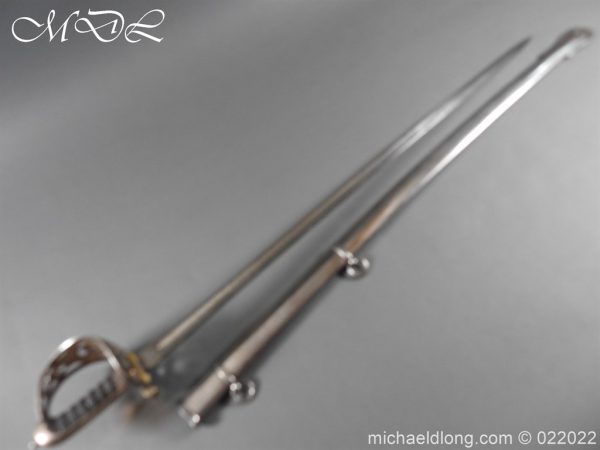 British 1856 Scroll Hilt Presentation Cavalry Sword - Image 26