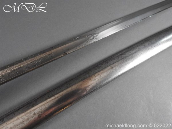 British 1856 Scroll Hilt Presentation Cavalry Sword - Image 29