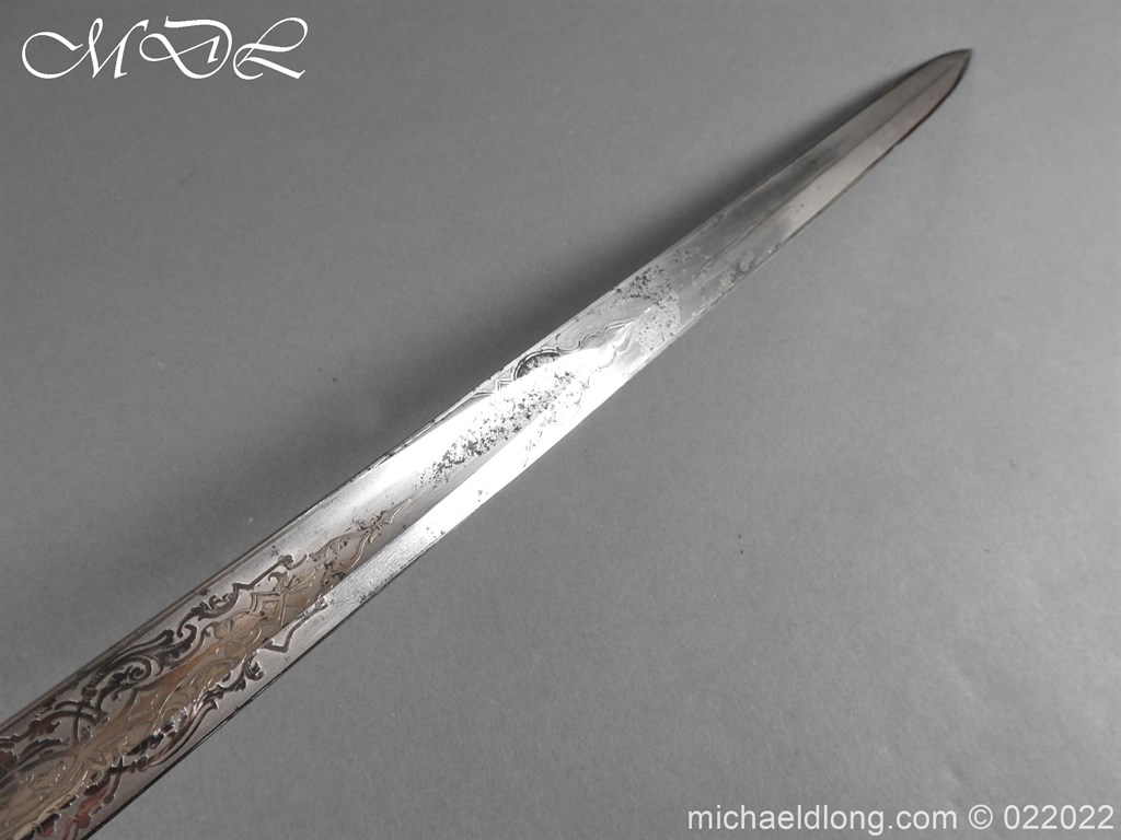British 1856 Scroll Hilt Presentation Cavalry Sword - Image 23