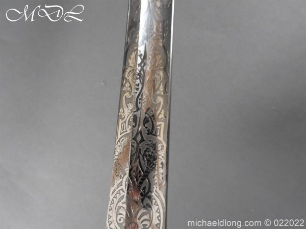 British 1856 Scroll Hilt Presentation Cavalry Sword - Image 20