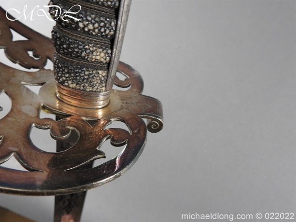 British 1856 Scroll Hilt Presentation Cavalry Sword - Image 5