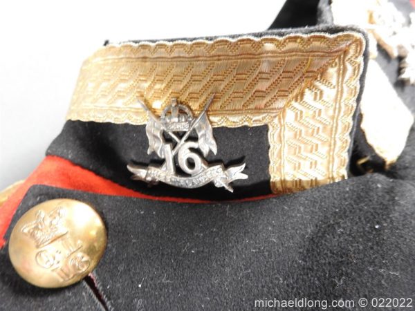 Victorian 16th Lancer Officer’s Tunic - Image 7