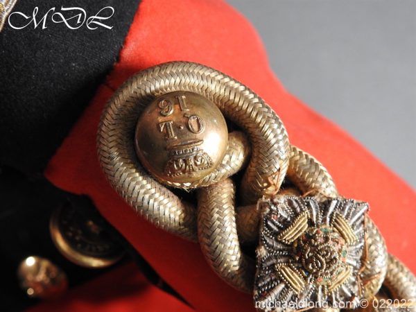 Victorian 16th Lancer Officer’s Tunic - Image 12