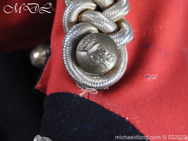 Victorian 16th Lancer Officer’s Tunic - Image 10