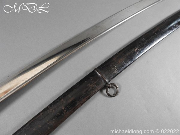 British Officer's 1796 Light Cavalry Pipe back Sword - Image 12