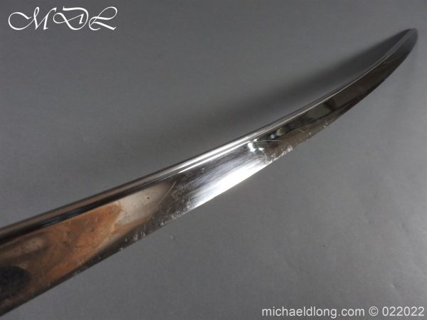 British Officer's 1796 Light Cavalry Pipe back Sword - Image 16