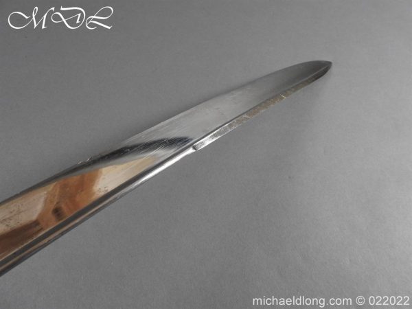 British Officer's 1796 Light Cavalry Pipe back Sword - Image 22