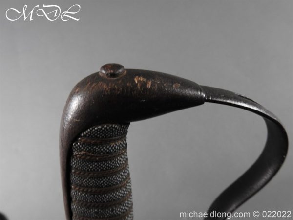 British Officer's 1796 Light Cavalry Pipe back Sword - Image 5