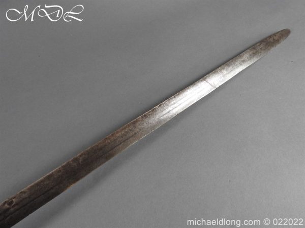 michaeldlong.com 25106 600x450 Scottish Beak Neb Ribbon Hilt Sword c 1650