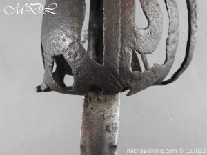 michaeldlong.com 25114 300x225 Scottish Beak Neb Ribbon Hilt Sword c 1650